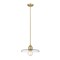 Z-Lite Paloma Pendant, 1-Light, 14 In.W x 6.25 In.H, Olde Brass/Clear 821P14-OBR - alternate 5